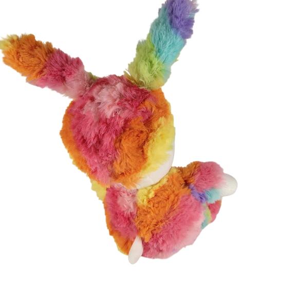 Peanuts Snoopy Plush 9" Bunny Ears Rainbow Suit Easter Stuffed Toy Hallmark 2018 - Picture 14 of 15